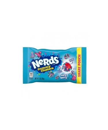 Nerds Gummy Clusters Very Berry 85 Gr