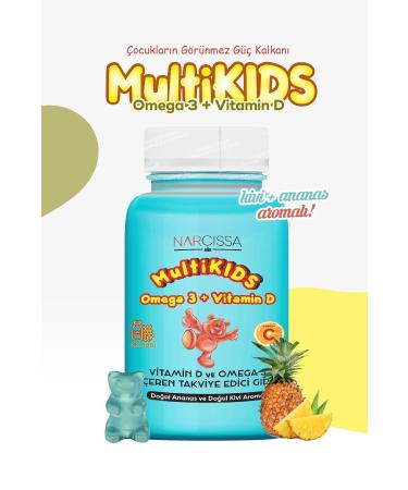 Narcissa Multikids Omega3 & Vitamin D