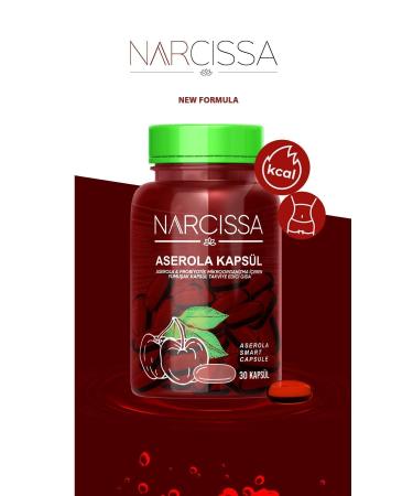 Narcissa Acerola Capsule & Detox Capsule Containing Probiotic Microorganisms - Buy Online on GoSupps.com