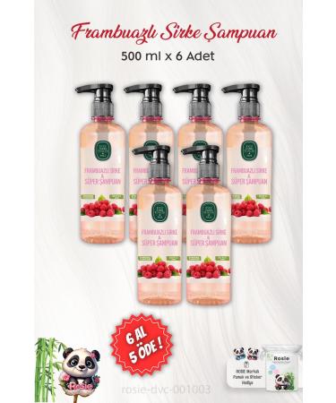 Ey p Sabri Tuncer BUY 6 PAY 5 Ey p Sabri Tuncer Raspberry Vinegar & Super Shampoo 500 ml and ROSIE
