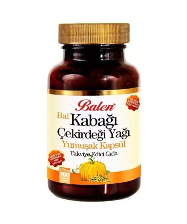 Balen Saw Palmetto-nettle Pumpkin Seed Oil Black Cumin Oil - Buy Online on GoSupps.com