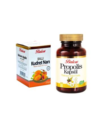 Balen Honeyed Bitter Melon Paste 210 gr Propolis Capsule 80 Pieces