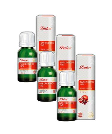 Balen Pomegranate Seed Oil Cold Press 20 ml 3 Pieces