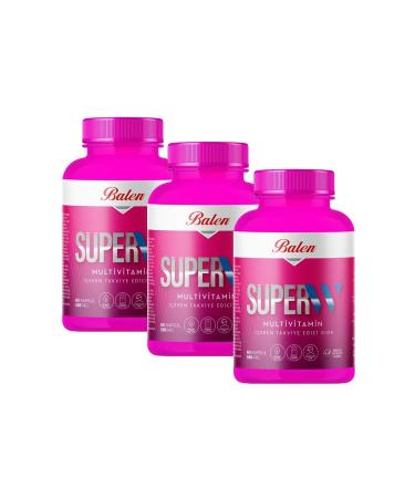 Balen Super-w Multivitamin Capsule 585 Mg 60 Capsules X 3 Pieces