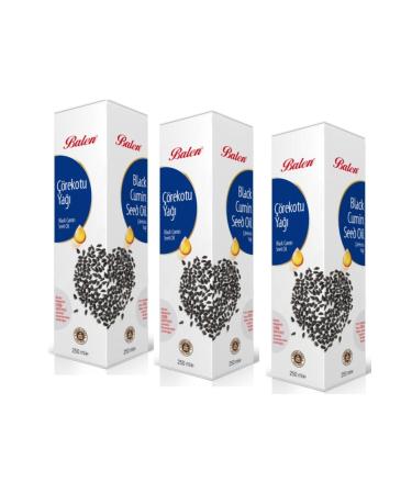 Balen Black Cumin Oil Cold Pressed 3 X 250 ml