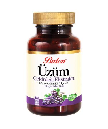 Balen Grape Seed Blueberry Reishi Mushroom (GANODERMA) - Buy Online on GoSupps.com