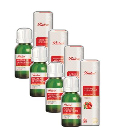 Balen Rosehip Seed Oil Cold Press 20 ml X 4 Pieces