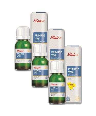 Balen Primrose Oil Cold Pressed 20 ml 3 Pieces