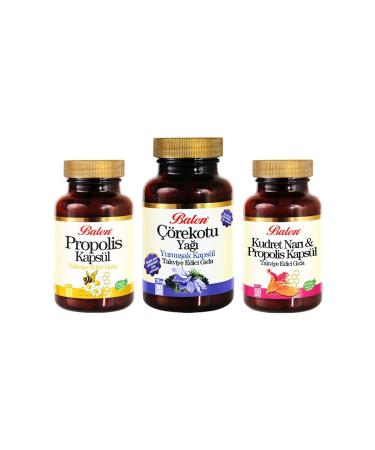 Balen Black Cumin Oil Capsule Propolis Capsule Bitter Melon Capsule