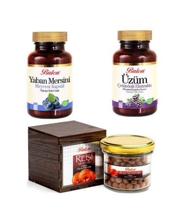 Balen Grape Seed Blueberry Reishi Mushroom (GANODERMA)