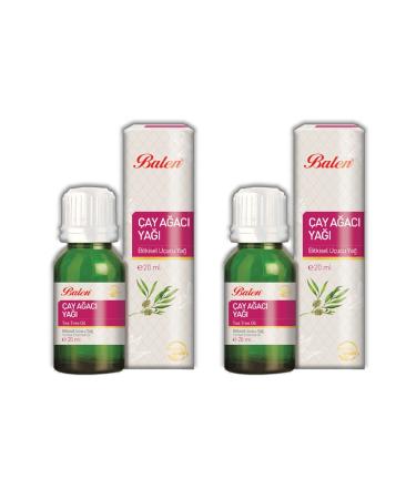 Balen Tea Tree Oil-Castor Laurel Oil (DISTILLATION) 20 ml 2 Pieces