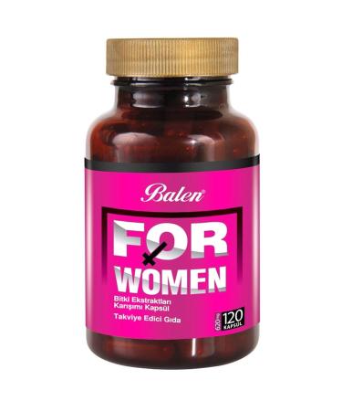 Balen For Women Herbal Mixture 620 Mg 120 Capsules X 2 Pieces - Buy Online on GoSupps.com