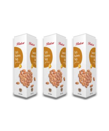 Balen Sweet Almond Oil Cold Press 3 X 250 ml
