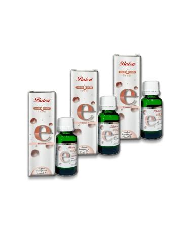 Balen 3 Pieces E Vitamin E Alpha Tocopherol 20 Ml New Product