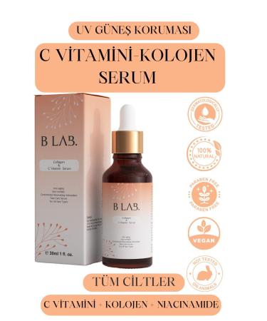 BLAB Vitamin C and Collagen Serum Supporting Sun Protection