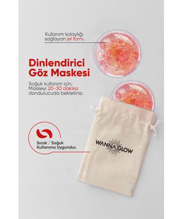 Wanna Glow Hot Cold Relaxing Eye Mask - Buy Online on GoSupps.com