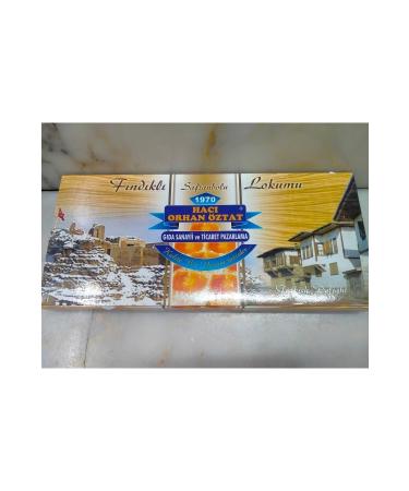 HACI Safranbolu Coconut Hazelnut Turkish Delight 1000 grams