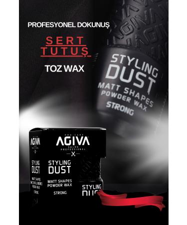 Agiva Hair Styling Powder Hair Styling Powder Wax No: 2 Hard Hold 20gr Matte Appearance - Buy Online on GoSupps.com