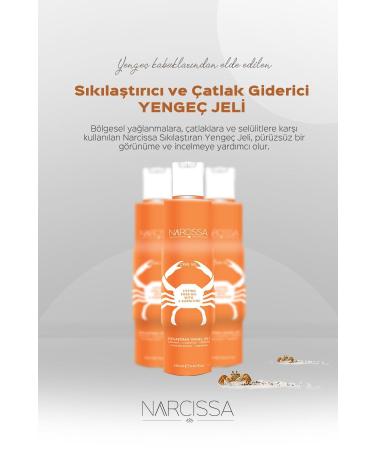 Narcissa 2 Pieces - Firming Cellulite and Stretch Mark Eliminating Crab Gel - Buy Online on GoSupps.com