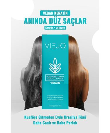 Viejo Vegan Hair Keratin - Collagen - Hair Straightener - Buy Online on GoSupps.com