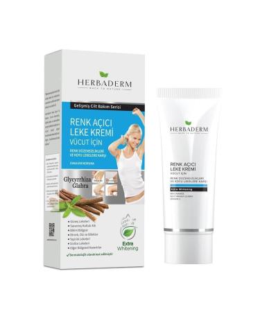 Herbaderm Skin Whitening Lightening Blemish Cream For Body 60 ml - Buy Online on GoSupps.com