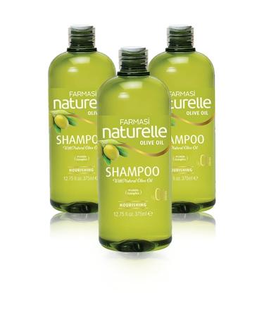 Farmasi Naturelle Olive Oil Nourishing Shampoo 360 ml 3 pieces - Buy Online on GoSupps.com