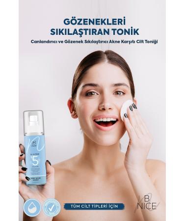 BNICE Revitalizing and Pore Tightening Anti-Acne Skin Toner - 150ML - Buy Online on GoSupps.com