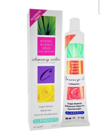 Clemency Herbal Content Tube Hair Dye 4.62 Dark Red Violet