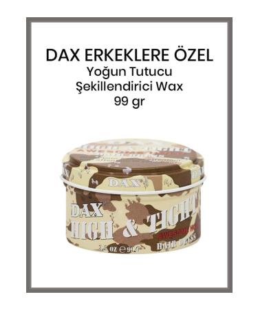 Dax High & Tight: Awesome Hold 99 Gr - Intense Hold Styling Wax