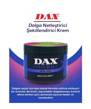 Dax Naturals Wave Clarifying + Styling Cream 212 gr - Buy Online on GoSupps.com