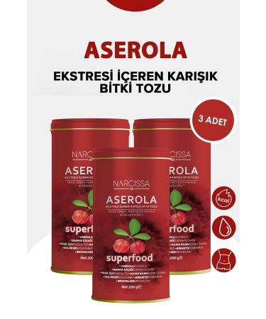 Narcissa 3 Pieces - Mixed Herbal Powder Containing Acerola Extract