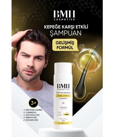 BMH Cosmetics Pricto 3 Seborrheic Dermatitis Dandruff Hair Shampoo Shampoo 250 ml - Buy Online on GoSupps.com