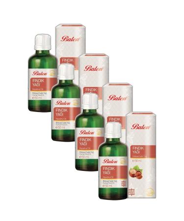 Balen Hazelnut Oil Cold Press 50 ml 4 Pieces
