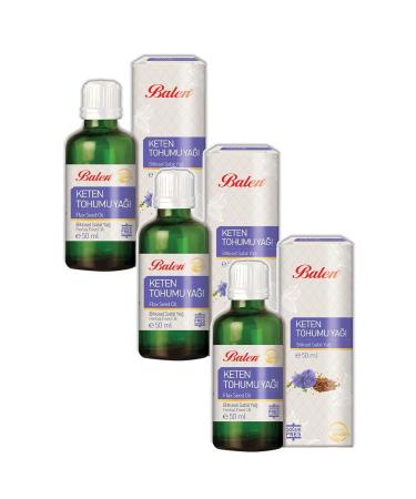 Balen Linseed Oil Cold Pressed 50 ml 3 Pieces