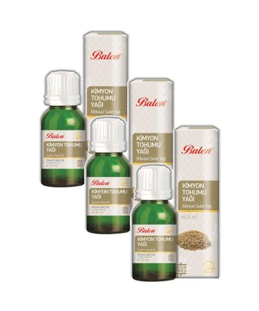 Balen Cumin Seed Oil Cold Pressed 20 ml 3 Pieces