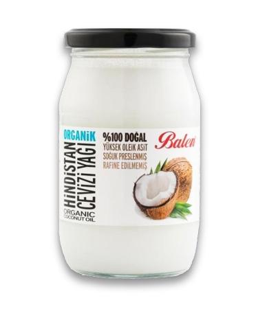 Balen Organic Coconut Oil (COLD PRESS) 300 gr X 2 Pieces - Buy Online on GoSupps.com