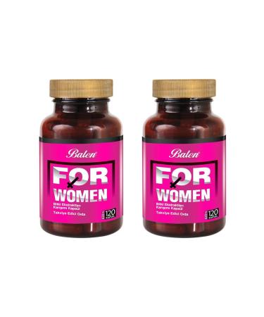 Balen For Women Herbal Mixture 620 Mg 120 Capsules X 2 Pieces
