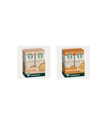 Starbucks Latte Series Premium Coffee Mix Set (caffe Latte-caramel Latte)