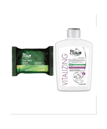 Farmasi Dr. C. Tuna Vitalizing Garlic Shampoo 500 Ml and Tea Tree Oil Soap