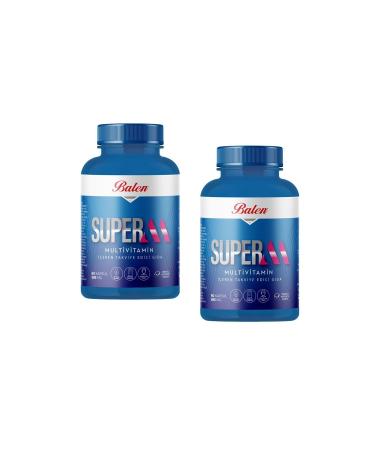 Balen Super-m Multivitamin Capsule 585 Mg 60 Capsules X 2 Pieces