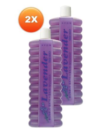 Avon Lavender Shower Gel & Bath Foam. 2 Pieces 1 Liter.