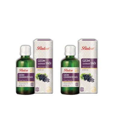 Balen Grape Seed Oil Cold Pressed 50 ml 2 Pieces