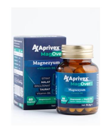 Aprivex Magover Magnesium 5 Li Effect 60 Tablets