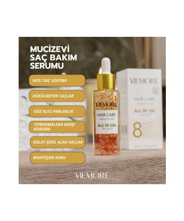 Viemore Saffron Herbal Anti-Loss Fast Growing and Vitalizing Vegan Hair Care Serum - Buy Online on GoSupps.com
