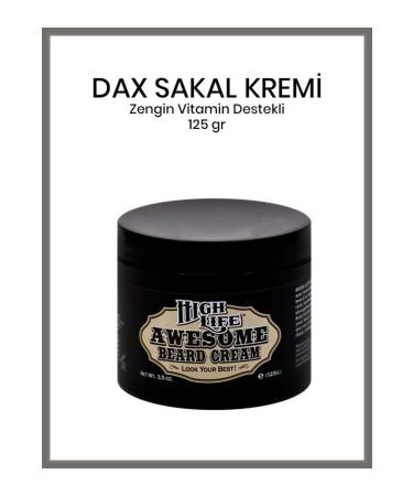 Dax High Life Beard Care Cream 125 g 077315800113