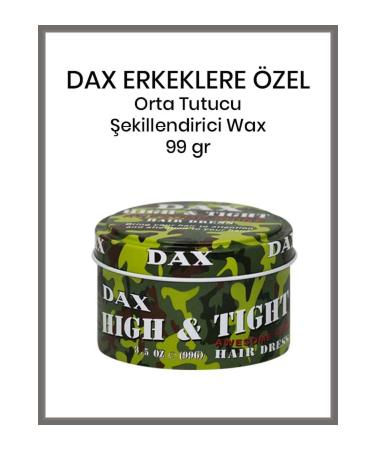 Dax High & Tight: Awesome Shine 99 Gr - Medium Hold Styling Wax