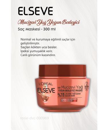 Elseve BUY 6 PAY 5 Miraculous Oil Intensive Nourishing Mask 300 ml and ROSIE - Buy Online on GoSupps.com