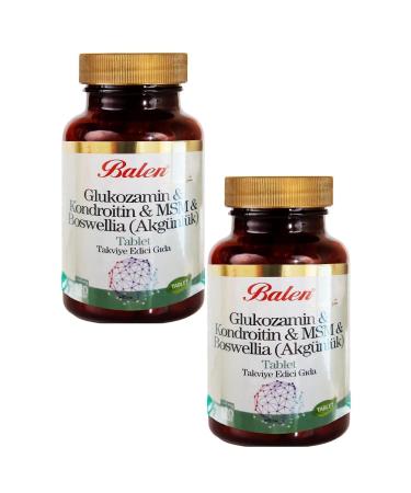 Balen Glucosamine Chondroitin Msm Boswellia 1200 Mg 120 Tab. 2 Pieces