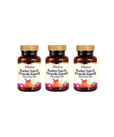 Balen Bitter Melon & Propolis Capsule 375 Mg 60 Capsules 3 Pieces