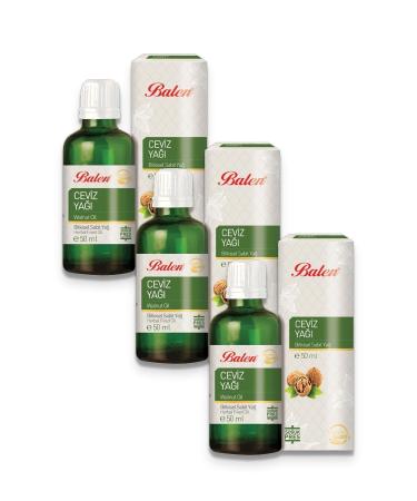 Balen Walnut Oil Cold Press 50 ml 3 Pieces